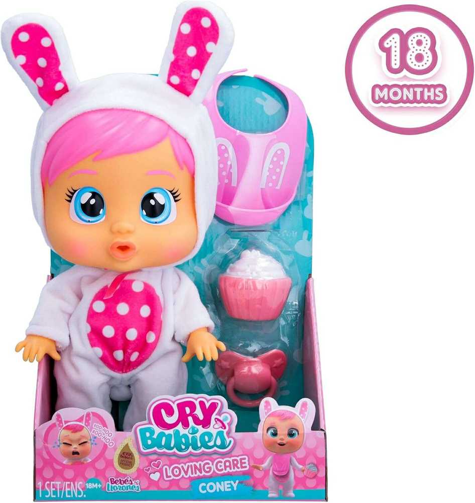 TM Toys Cry Babies Loving Care lalka Coney