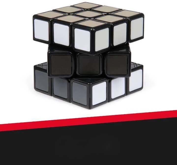 Spin Master Cube Originalus Rubiko kubas Trečiadienis 3x3 + Ponas Rankų stovas