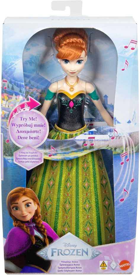 Mattel DISNEY FROZEN dainuojanti lėlė Ana (JDX53)