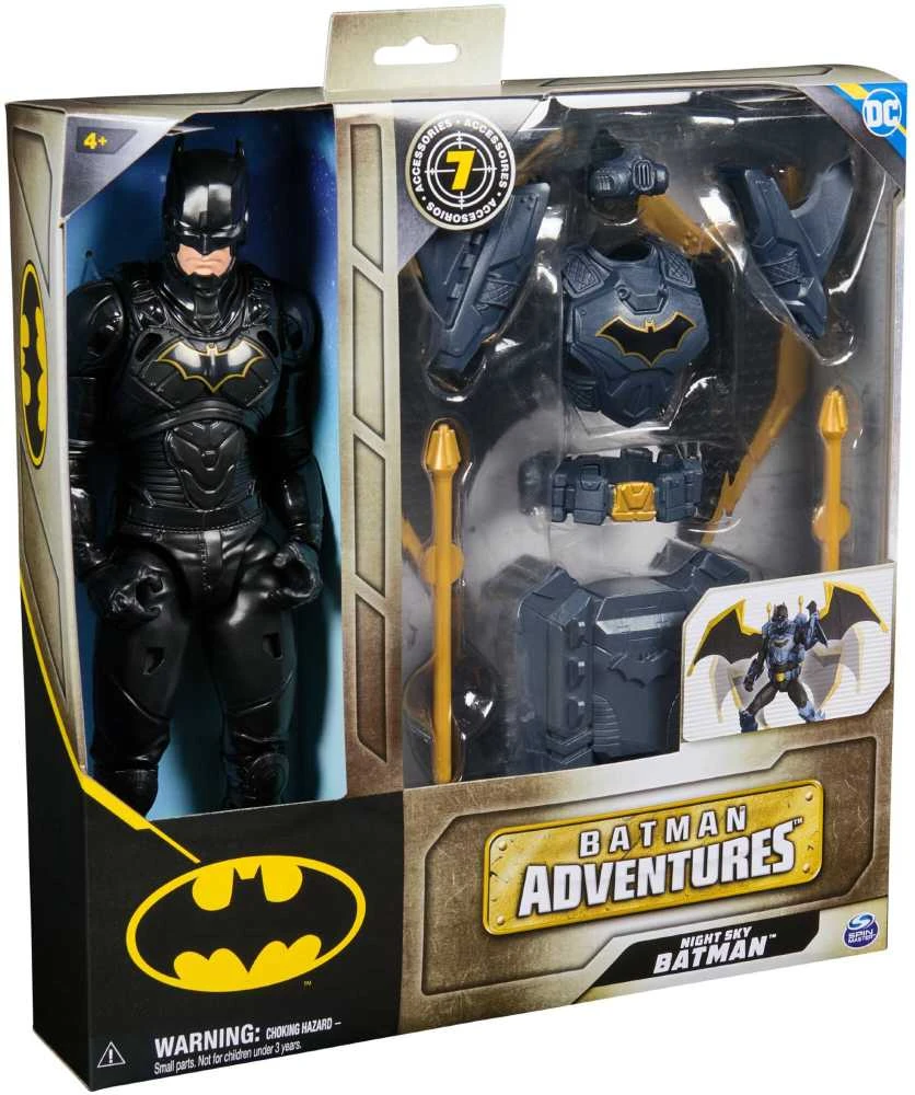 Batman Betmenas - Nuotykiai Sparnų Ataka Betmenas 30 cm (6070532)