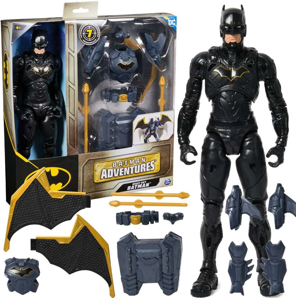 Batman Betmenas - Nuotykiai Sparnų Ataka Betmenas 30 cm (6070532)