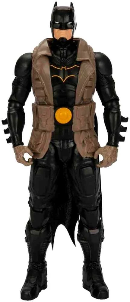 DC Comics Batman didelė figūrėlė lėlė rudu paltu 30 cm