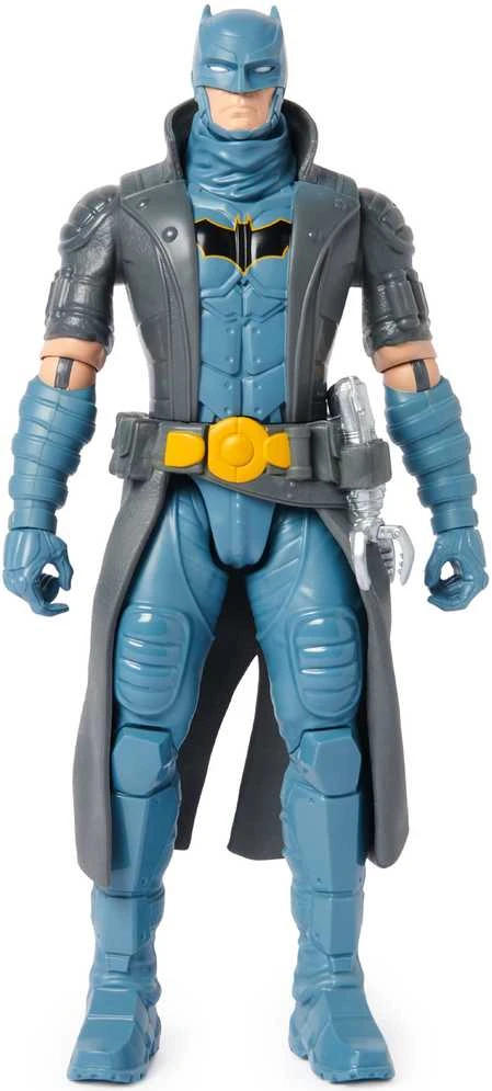 DC Comics Batman didelė figūrėlė lėlė su juodu paltu 30 cm