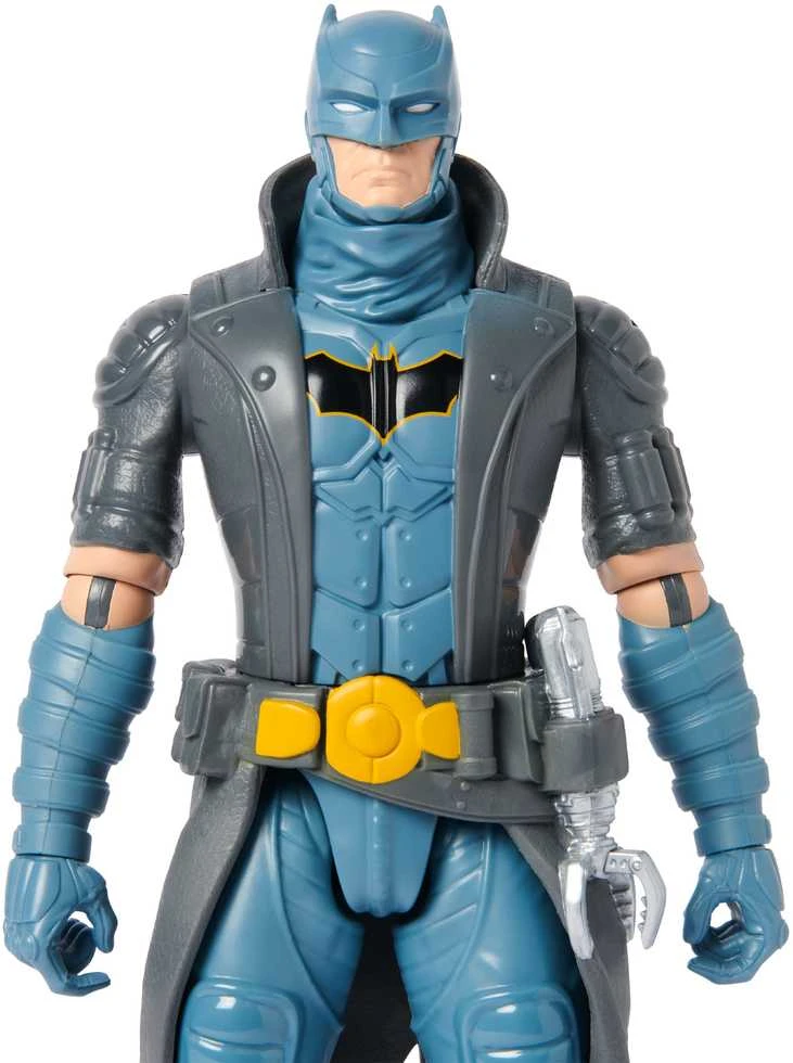 DC Comics Batman didelė figūrėlė lėlė su juodu paltu 30 cm
