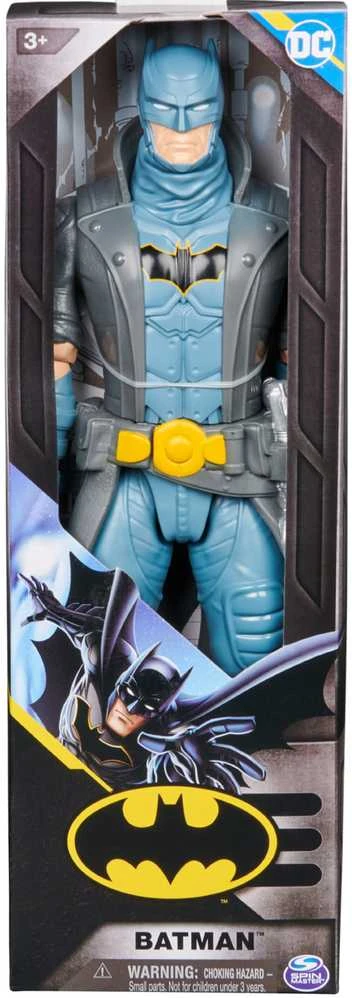 DC Comics Batman didelė figūrėlė lėlė su juodu paltu 30 cm