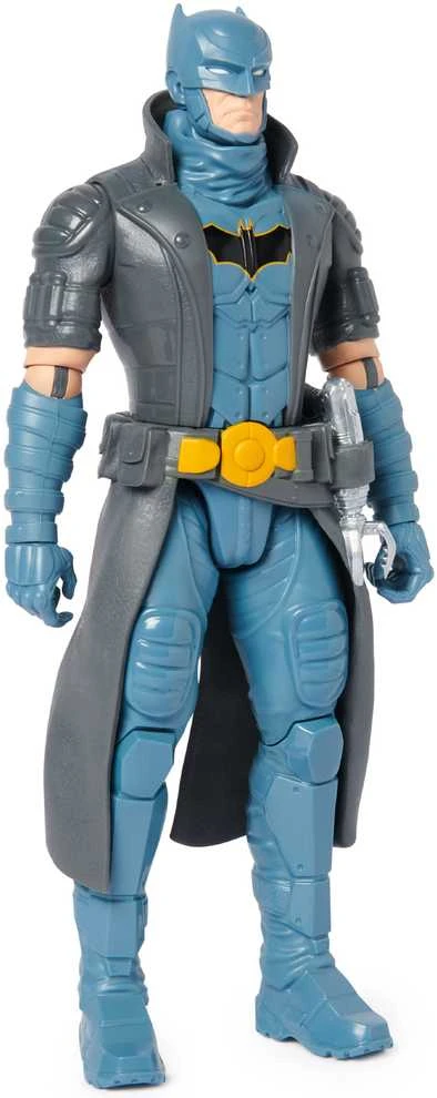 DC Comics Batman didelė figūrėlė lėlė su juodu paltu 30 cm