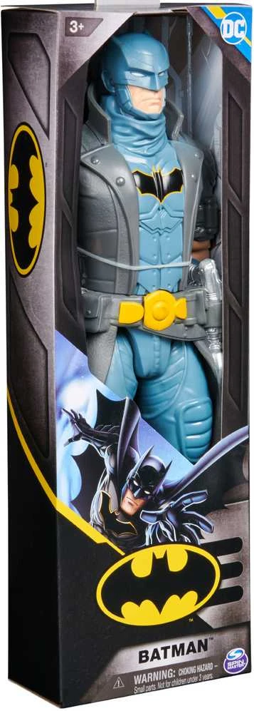 DC Comics Batman didelė figūrėlė lėlė su juodu paltu 30 cm
