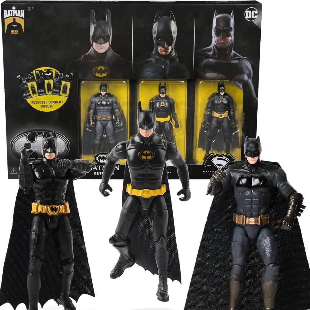 DC Comics Batman 85th Anniversary Limited Edition Figūrėlės 10 cm