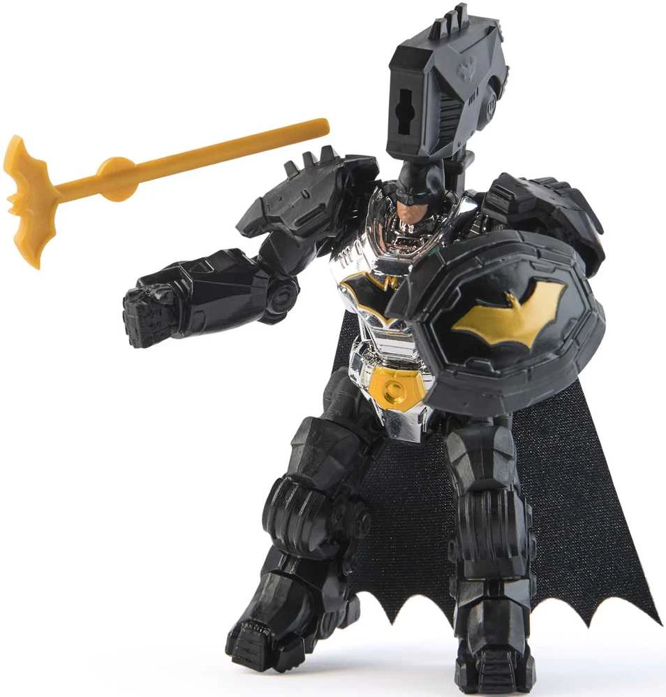 DC Comics Metal Force maža figūrėlė Betmenas Betmenas Nakties riteris lėlė 12 cm