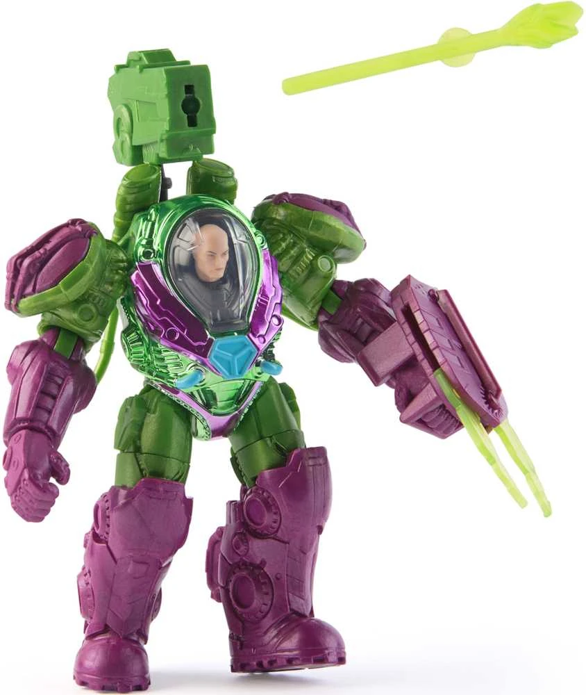DC Comics Metal Force maža figūrėlė Lex Luthor lėlė 12 cm