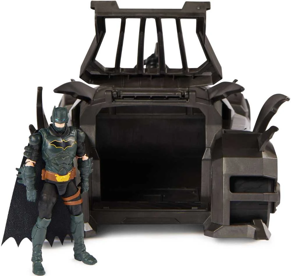 Spin Master DC Comics Rinkinys figurka Batman lalka 10 cm + Batmobile priedai