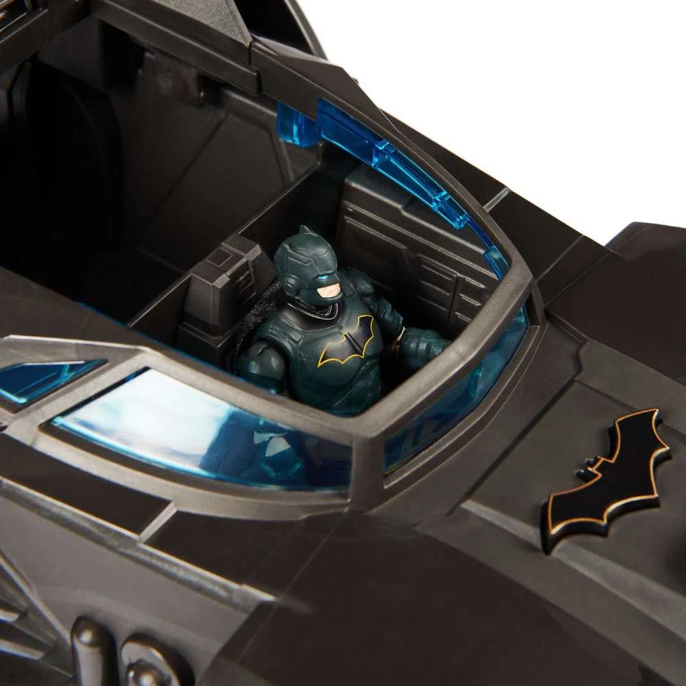 Spin Master DC Comics Rinkinys figurka Batman lalka 10 cm + Batmobile priedai