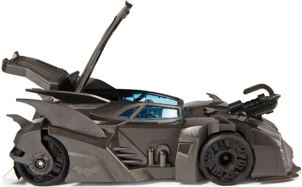Spin Master DC Comics Rinkinys figurka Batman lalka 10 cm + Batmobile priedai