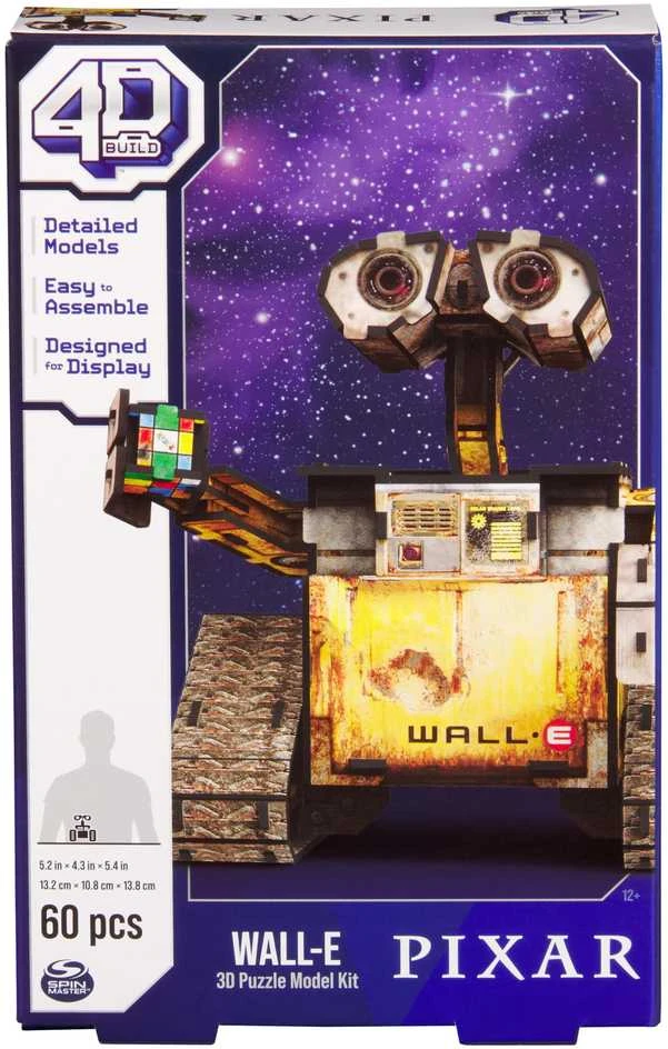 Dėlionė 4D WALL-E modelio figūrėlė 3D surinkti