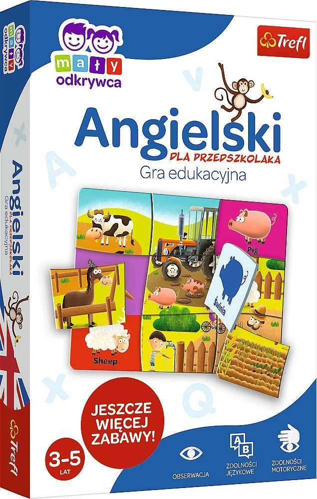 Trefl Stalo žaidimas Little Explorer - English