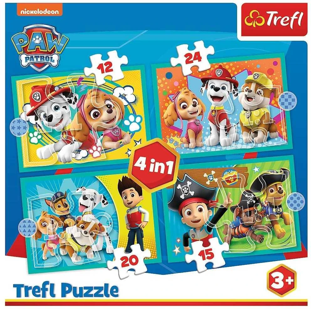 Trefl Dėlionė 71 vnt. - Šunyčiai patruliai (PAW Patrol)
