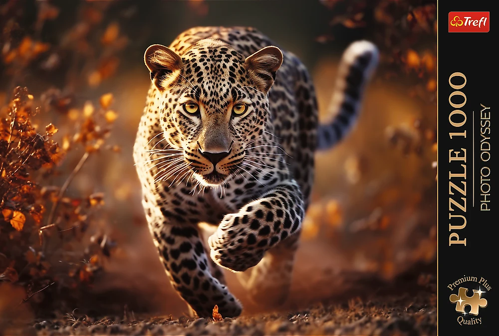 Trefl Dėlionė 1000 vnt. - Leopardas