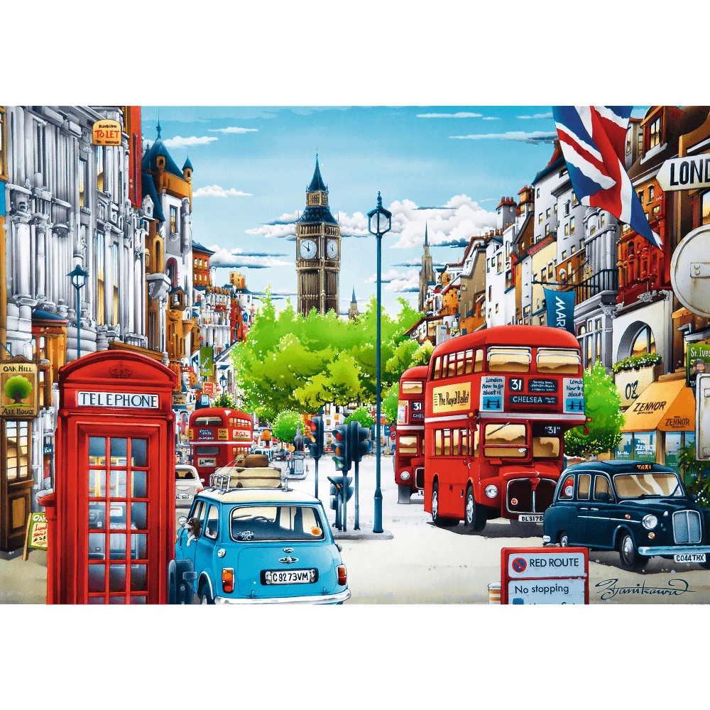 Trefl Dėlionė 1000 vnt. - Londonas