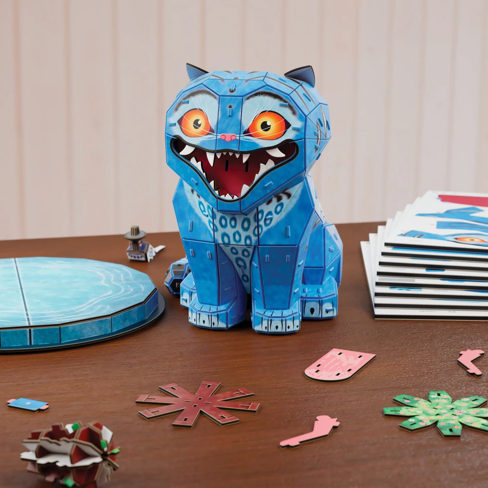Dėlionė Spin Master Puzzle 4D Build K-Pop Demon Hunters Tygrys Derpy modelis 3D do złożenia