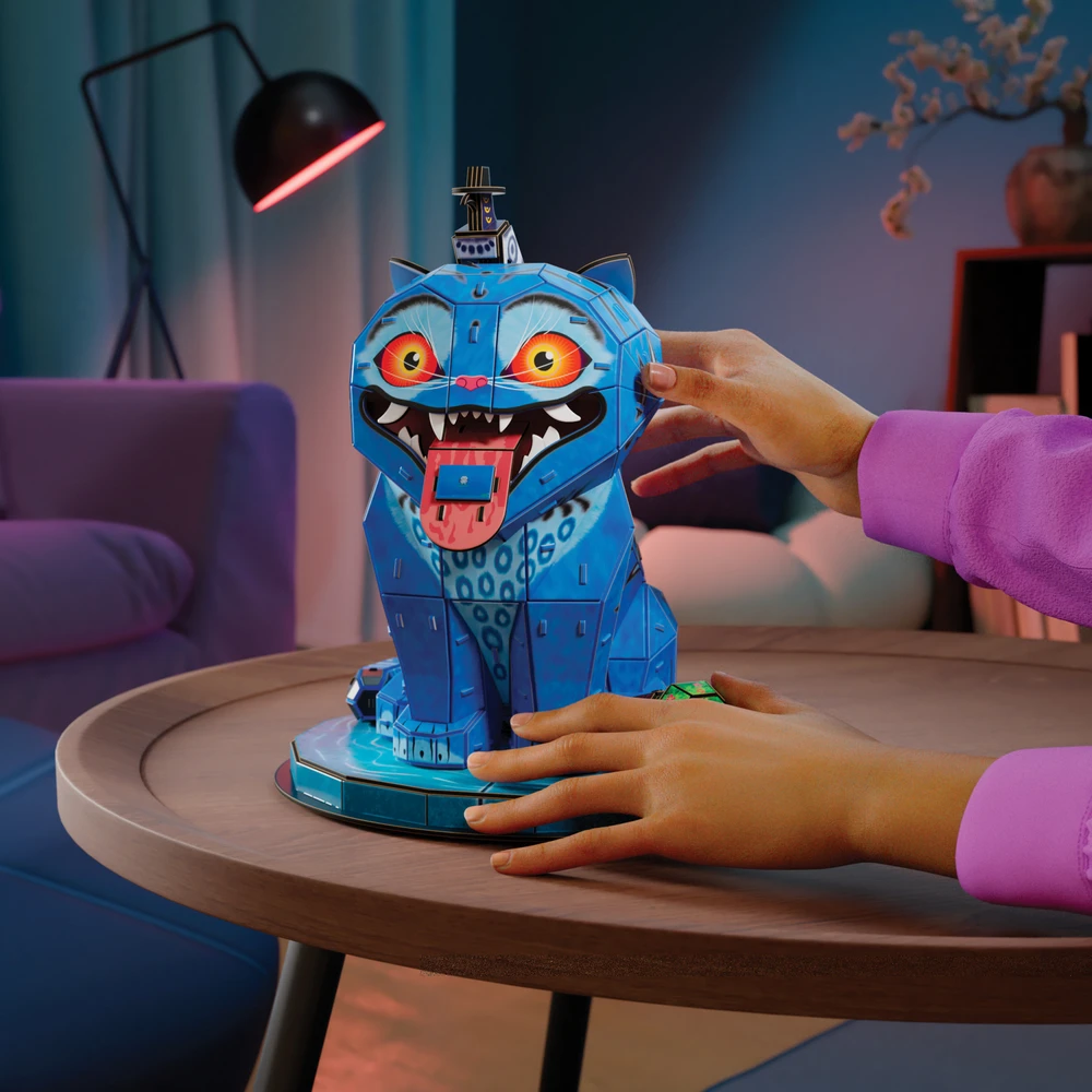 Dėlionė Spin Master Puzzle 4D Build K-Pop Demon Hunters Tygrys Derpy modelis 3D do złożenia