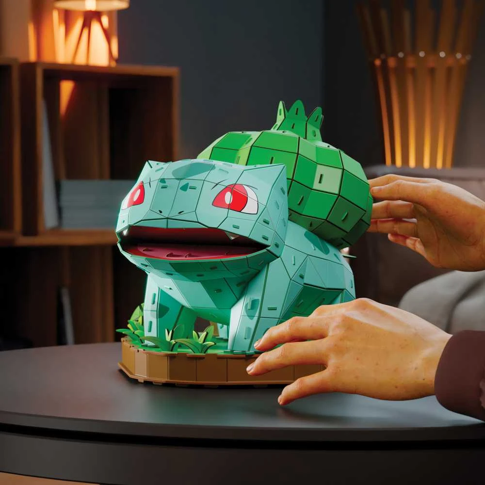 Spin Master 4D dėlionės Pokemon 30 cm - Bulbasaur
