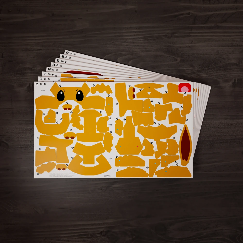 Dėlionė Spin Master Puzzle 4D Build Pokemon Eevee modelis 3D do złożenia