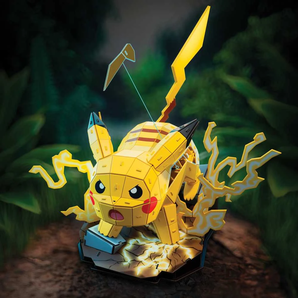 Spin Master 4D dėlionė „Pokemon Pikachu“ 3D dėlionė, 201 detalė, 33 cm
