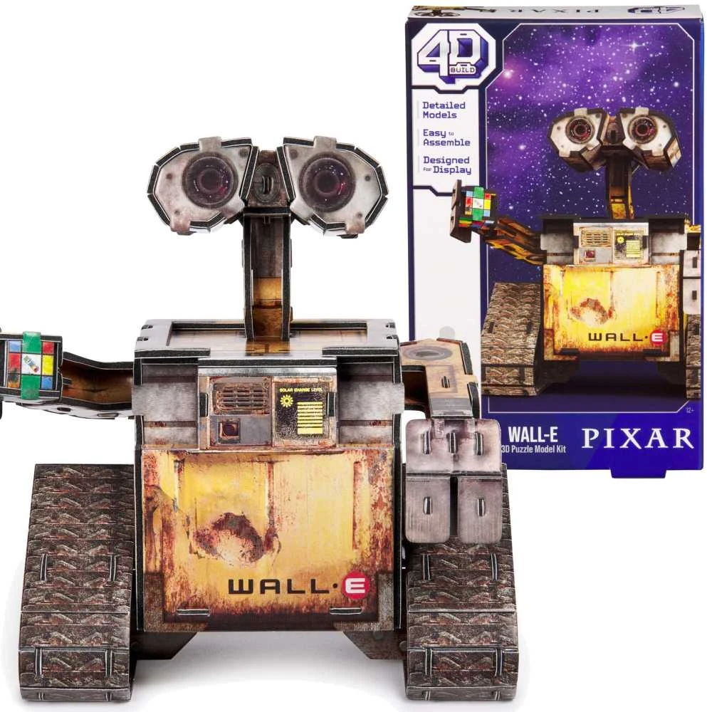 Dėlionė 4D WALL-E modelio figūrėlė 3D surinkti