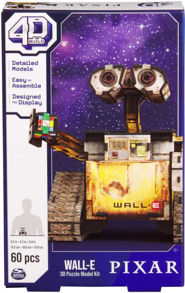 Dėlionė 4D WALL-E modelio figūrėlė 3D surinkti