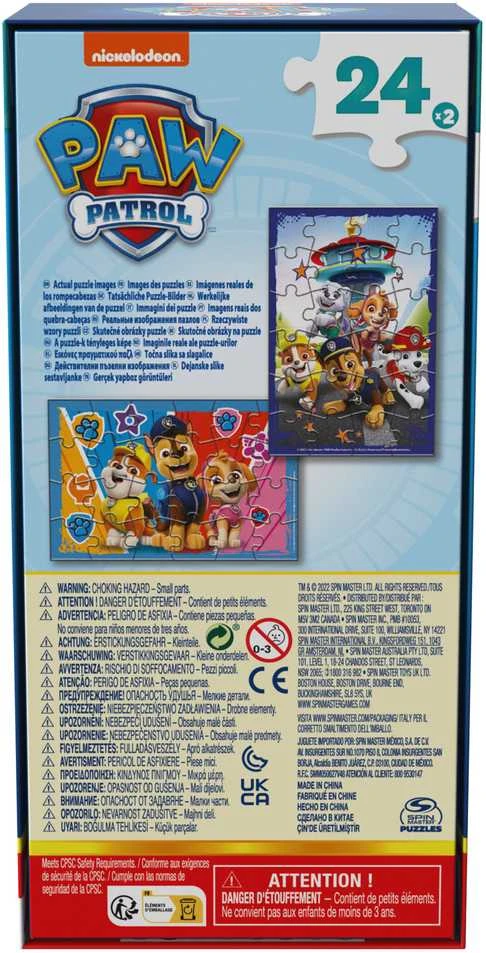 Spin Master SPINMASTER GAMES stalo žaidimas Paw Patrol, 6066801