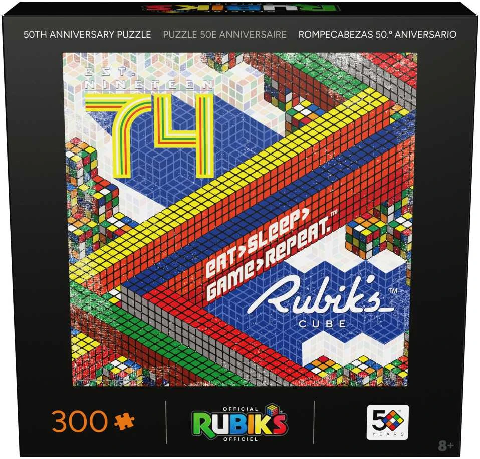 Cube Rubiko kubo dėlionėRubiko kubo 50-mečio jubiliejus (300 detalių)