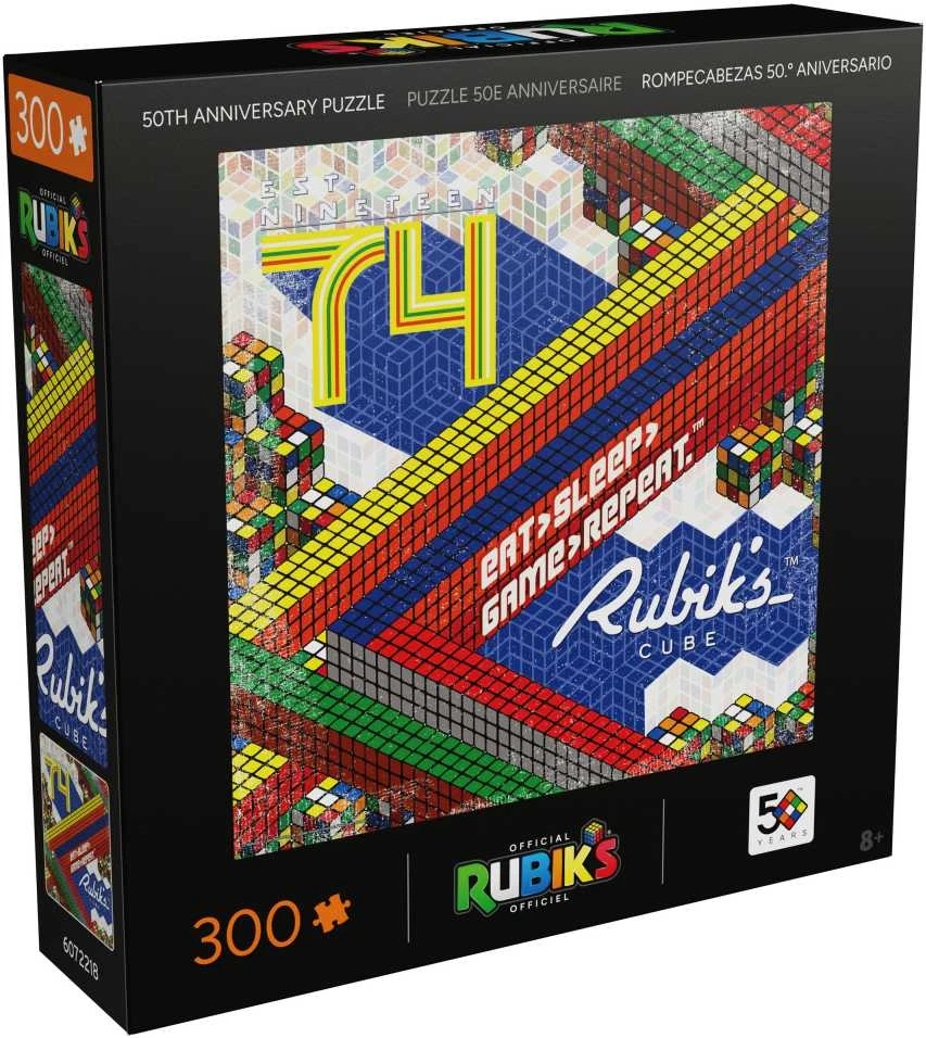 Cube Rubiko kubo dėlionėRubiko kubo 50-mečio jubiliejus (300 detalių)