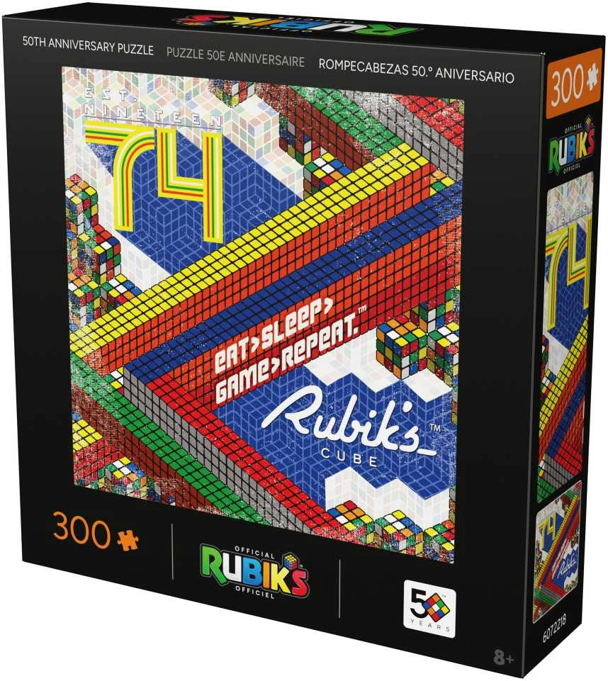 Cube Rubiko kubo dėlionėRubiko kubo 50-mečio jubiliejus (300 detalių)