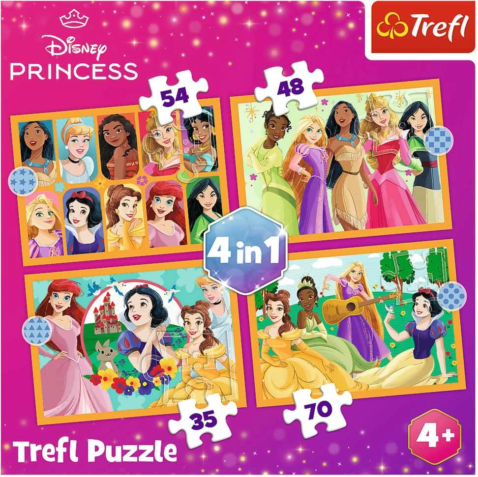 Trefl Dėlionė 207 vnt. - Disney princesės