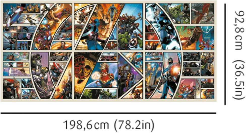Trefl Dėlionė 9000 vnt. - Marvel: Keršytojai