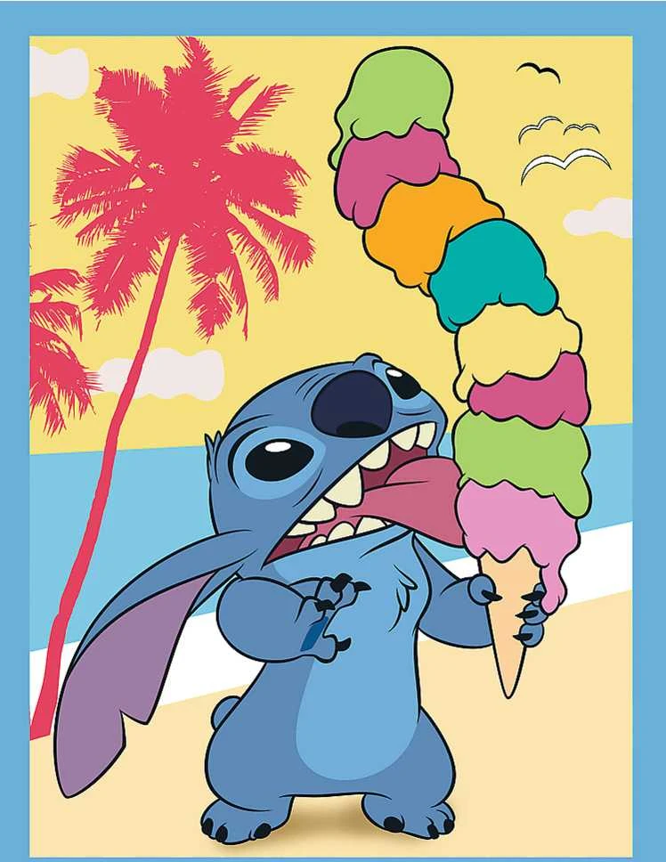 STITCH TREFL 30+ 48+ 24 memo kortelės dėlionė-žaidimas