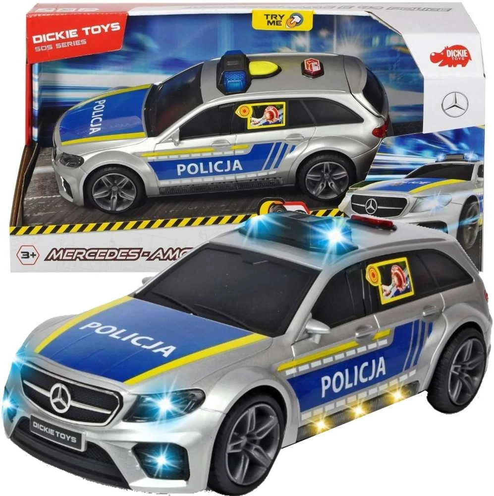 Policijos automobilis Dickie SOS_N Mercedes-AMG E43 30 cm