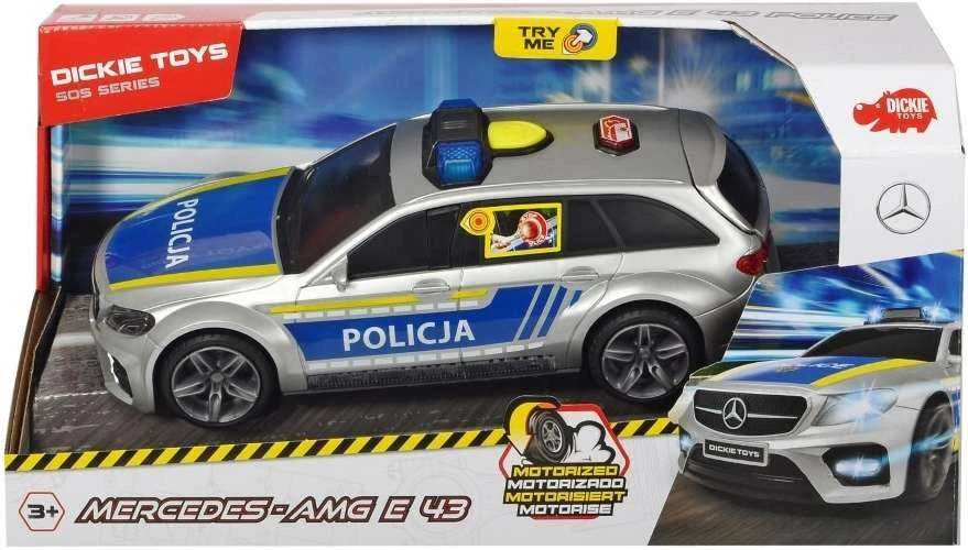 Policijos automobilis Dickie SOS_N Mercedes-AMG E43 30 cm