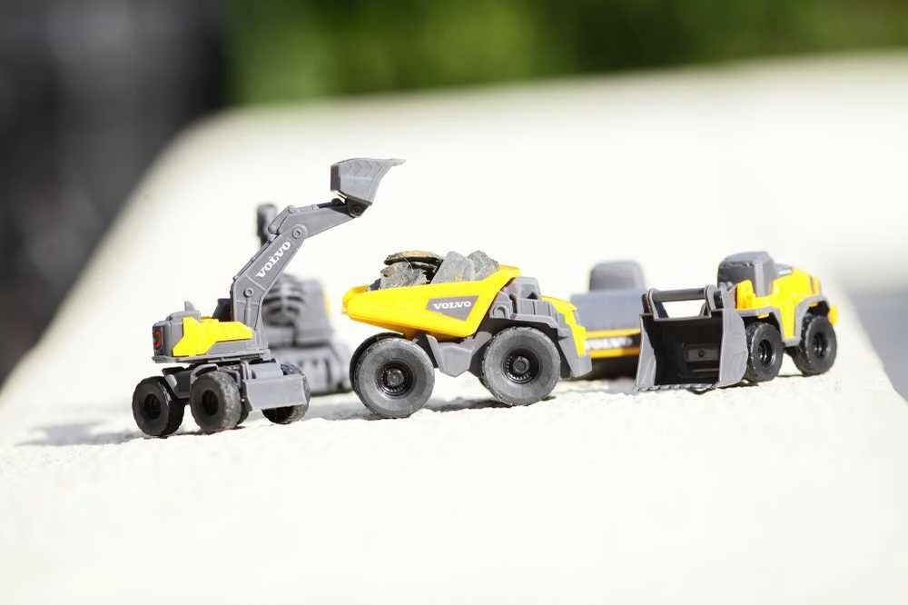 „Dickie Construction Volvo 5-Pak“ statybos transporto priemonės