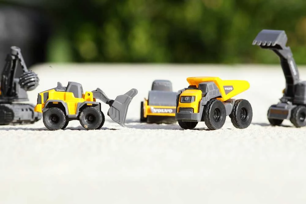 „Dickie Construction Volvo 5-Pak“ statybos transporto priemonės