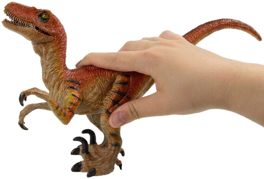 Almarina Dinozaur Velociraptor duża figurka ruchoma 19 cm