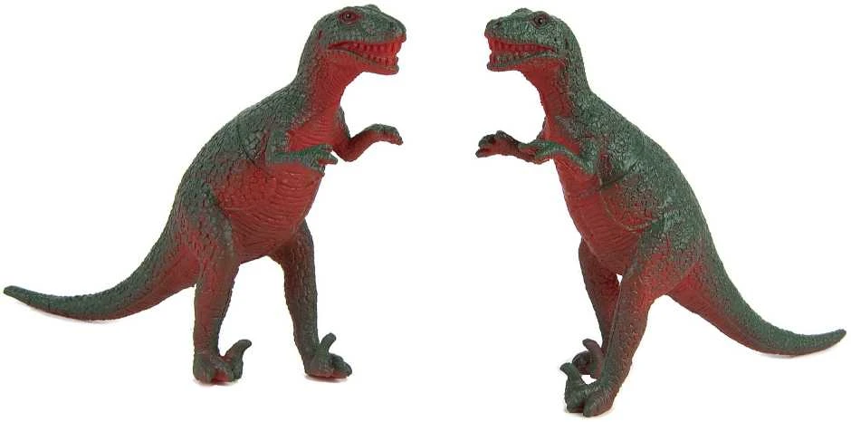 Dinozaurai Figūrėlės Didelės Rinkinys Indelyje + Priedai 40 Vnt 5-13 cm Boley
