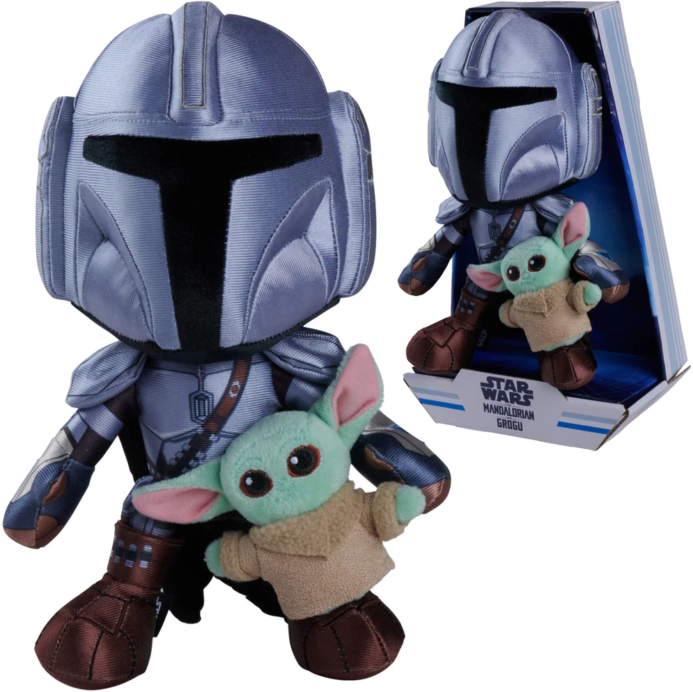 Simba Disney Mandalorian figūrėlė su mini Grogu 25 cm