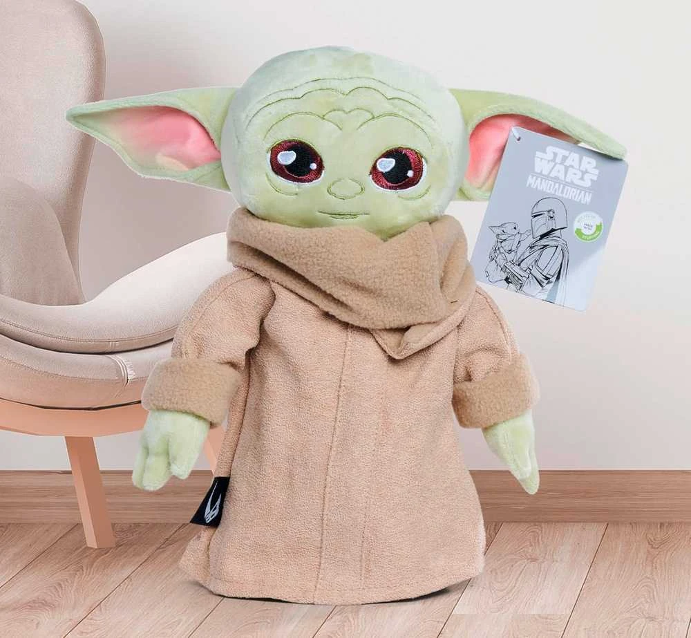 Mattel „Simba Disney“ talismano grogu mandalorijos žvaigždžių karai 28cm pliušiniai pliušai