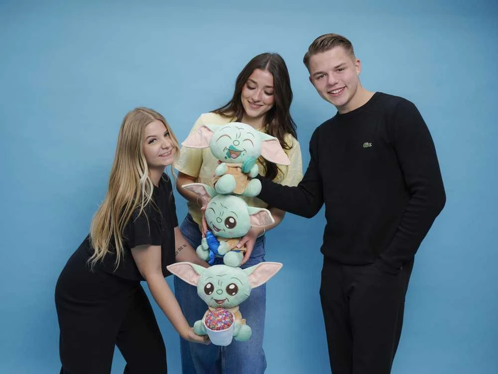 Simba Minkštas pliušinis Grogu su spragėsiais 25 cm