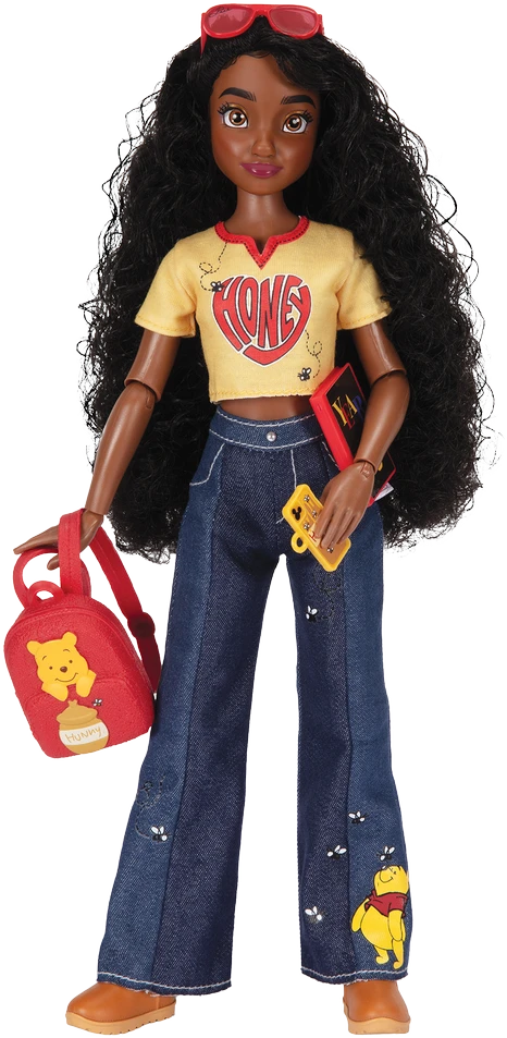 Jakks Pacific Disney ILY 4ever madinga lėlė su Mikės Pūkuotuko motyvu ir aksesuarų rinkiniu, 30 cm