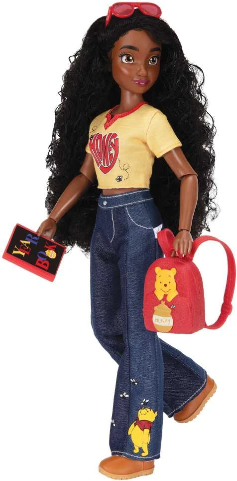 Jakks Pacific Disney ILY 4ever madinga lėlė su Mikės Pūkuotuko motyvu ir aksesuarų rinkiniu, 30 cm