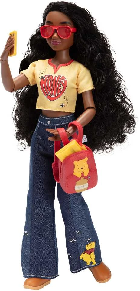 Jakks Pacific Disney ILY 4ever madinga lėlė su Mikės Pūkuotuko motyvu ir aksesuarų rinkiniu, 30 cm