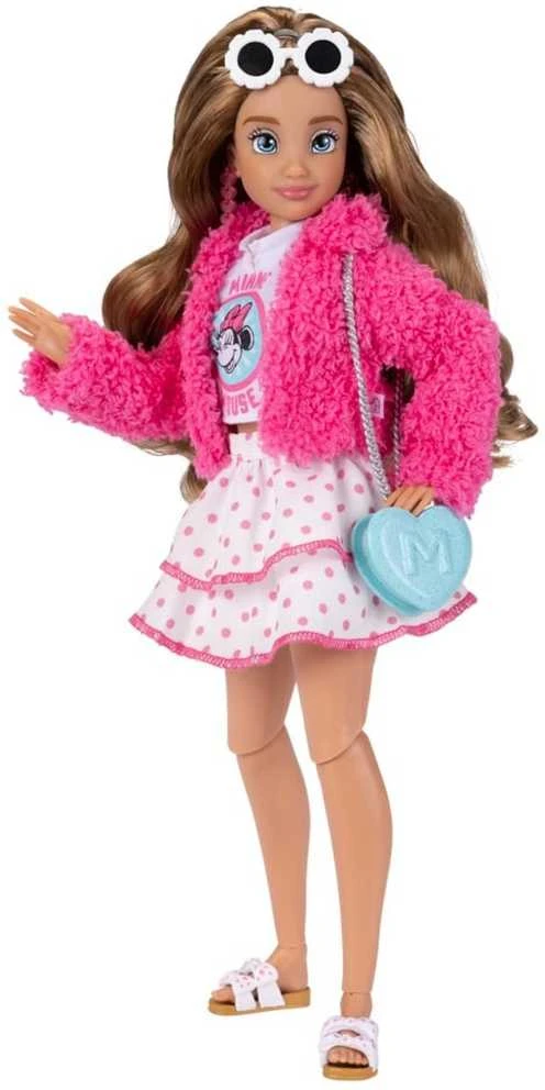 Jakks Pacific Disney ILY 4ever madingų lėlių rinkinys su Minnie Mouse motyvu ir aksesuarais, 30 cm