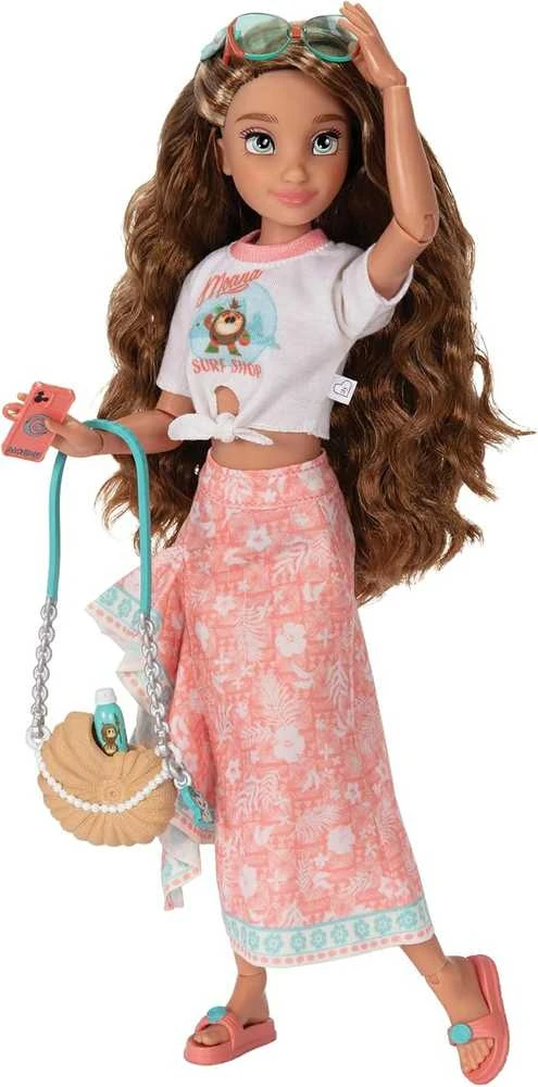 Jakks Pacific Disney ILY 4ever madingų lėlių rinkinys su Moanos motyvu ir aksesuarais, 30 cm